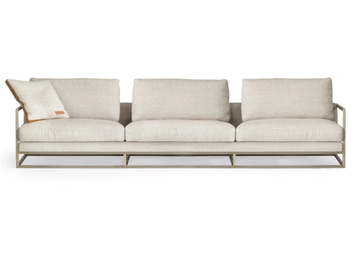 V210/A - 3 seater fabric sofa by formitalia luxury group - view 2